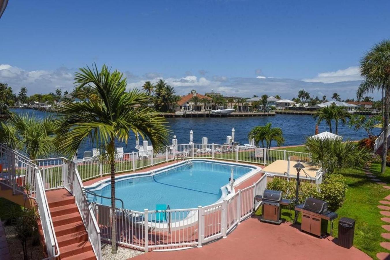 帕诺滩Studio Intracoastal Views! 5 Min Walk To The Beach别墅 外观 照片