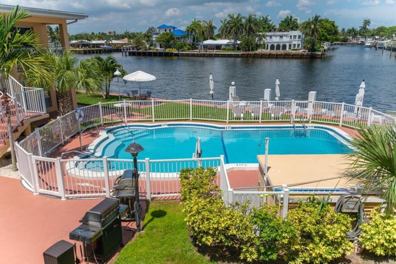帕诺滩Studio Intracoastal Views! 5 Min Walk To The Beach别墅 外观 照片